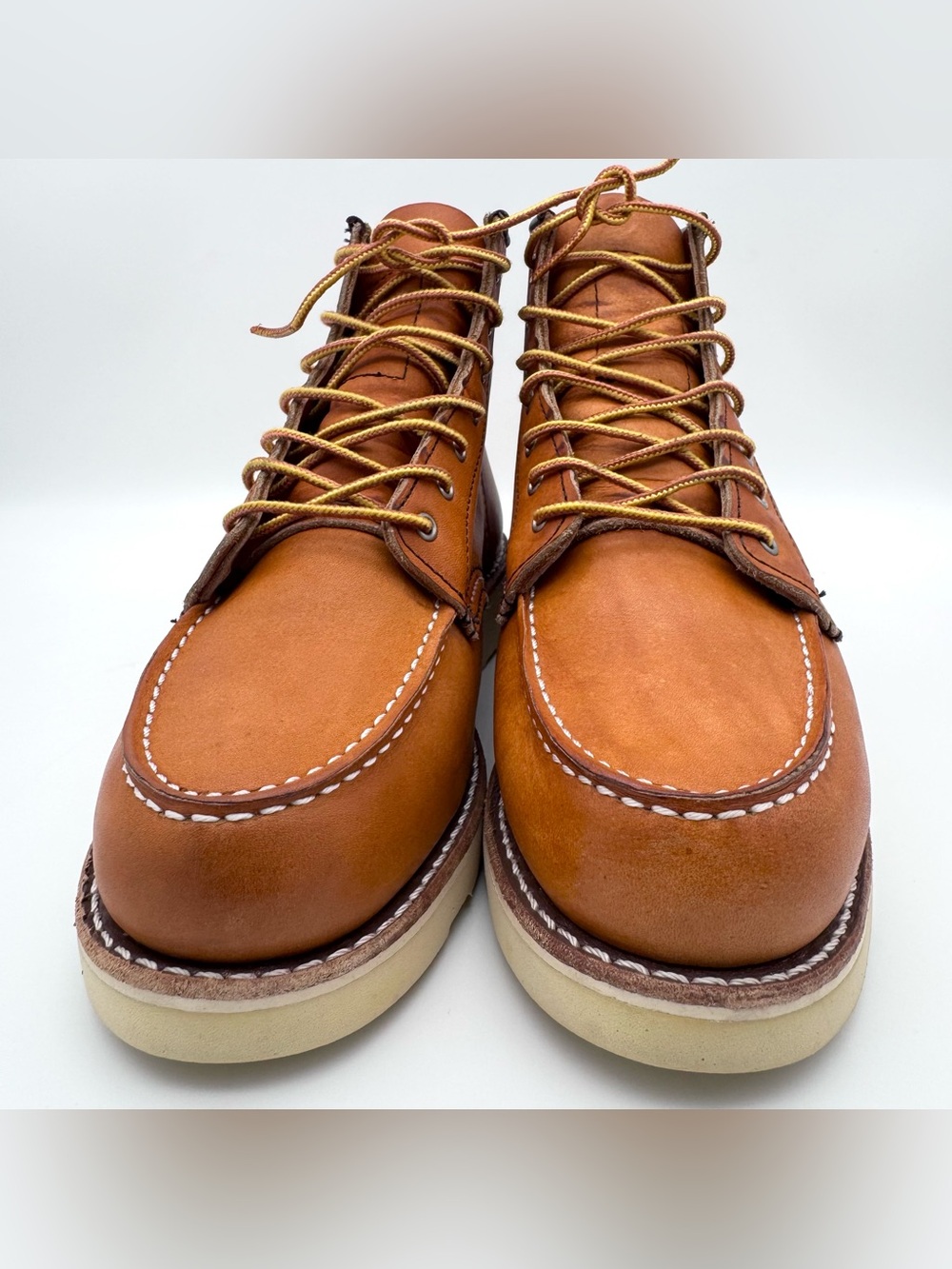 Red Wing Heritage 3375 Classic Moc Toe Oro Leather Boots Women 7.5 B Made In USA - Picture 4 of 9